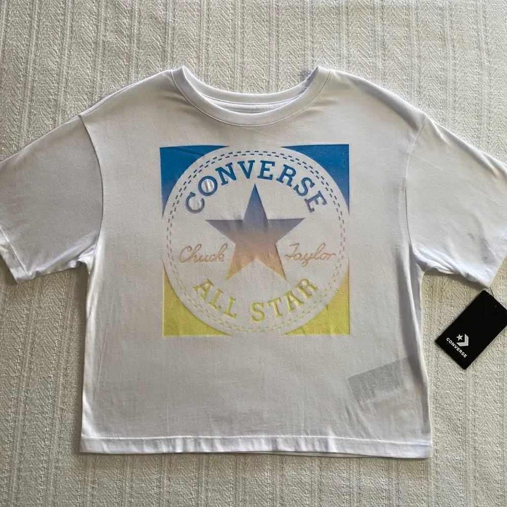 CONVERSE GIRLS LARGE TSHIRT
